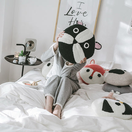 Cartoon round braided pillow decorative sofa cushion – Trendy & Practical for Daily Living