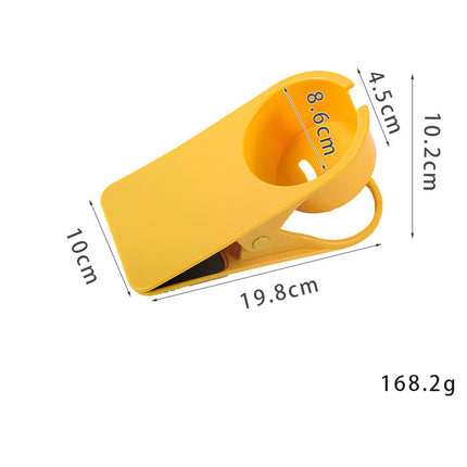 Clip-On Desk Cup Holder – Tableside Drink & Phone Organiser