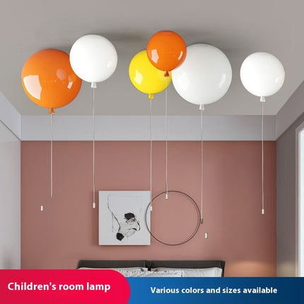 Balloon Shaped Ceiling Light Shade – Colourful Modern LED Acrylic Lamp