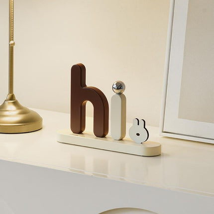 Decorative Word Sign Ornament | Home Desk & Hallway Décor