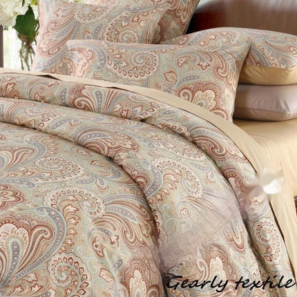 Paisley Cotton Bedding Set | 60s Gauze Duvet Cover