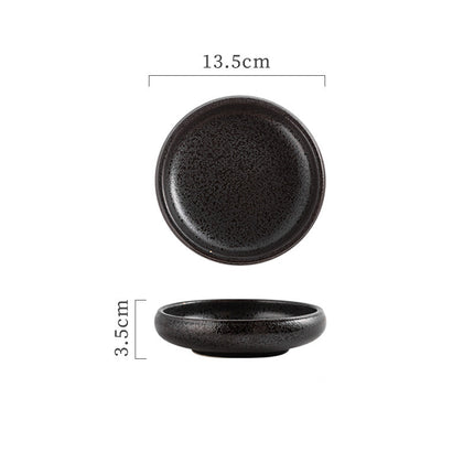Small Dish Seasoning Ceramic Circular