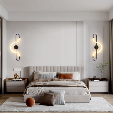 Creative Wall Lamp – Modern LED Bedroom & Living Room Lighting | Ikeame