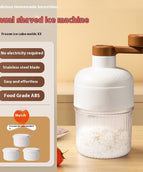 Ice Crusher + 3 Ice Molds