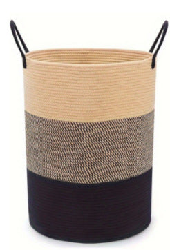 Cotton Rope Storage Basket Large Laundry Woven Organiser