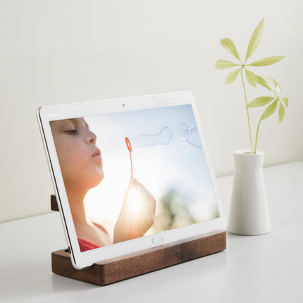 Luxury Wooden Pen & Phone Holder – Multifunctional Desk Organiser