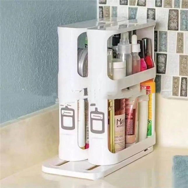 Double Layer Extendable Storage Rack 🛠️ – Arc or Square Edge