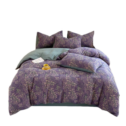Four-piece Cotton Double-layer Bedding Set