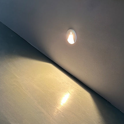 Circular Aluminium Waterproof LED Light – Motion Sensor or Switch | 3000K & 4000K