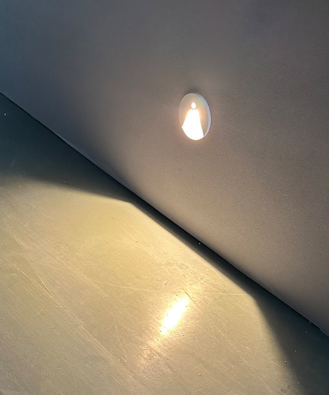 Circular Aluminium Waterproof LED Light – Motion Sensor or Switch | 3000K & 4000K