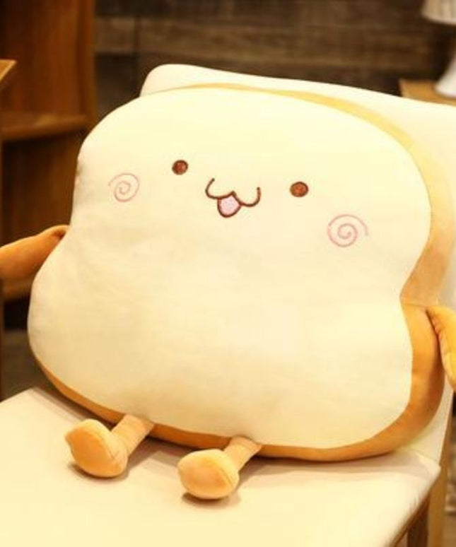 Toast Pillow Blanket | Cute E-Toast-ional Support Cushion