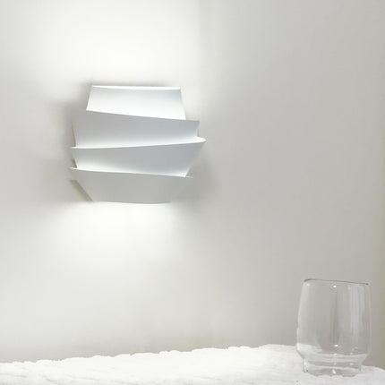 Abstract Pine Cone Modern Minimalist Wall Light – White Decorative Lamp
