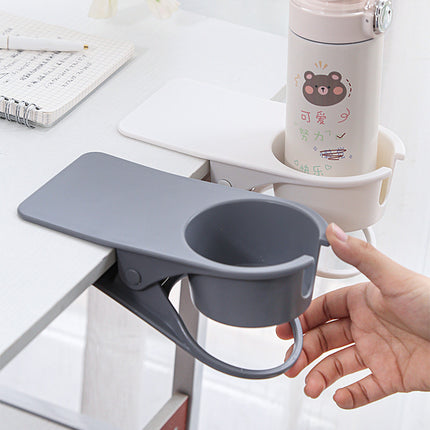 Clip-On Desk Cup Holder – Tableside Drink & Phone Organiser