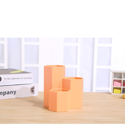 Creative And Fresh Hexagonal Pen Holder