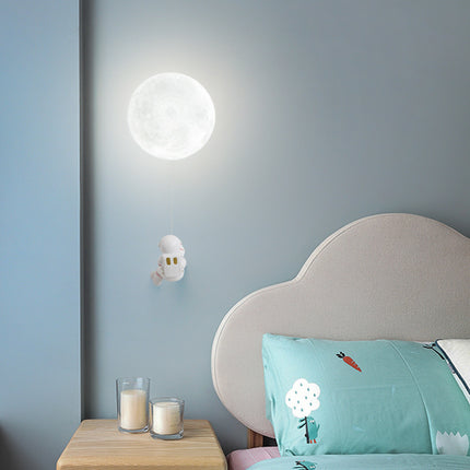Moon Wall Lamp – Modern Nordic Minimalist Planet Lighting | Moon, Earth, Mars