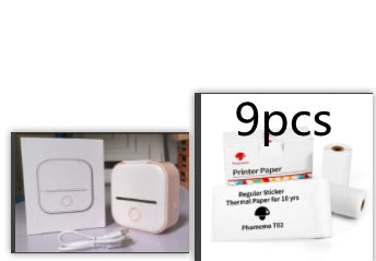 Portable Mini Thermal Label Printer Bluetooth Inkless Pocket Printer