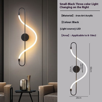 Creative Wall Lamp – Modern LED Bedroom & Living Room Lighting | Ikeame