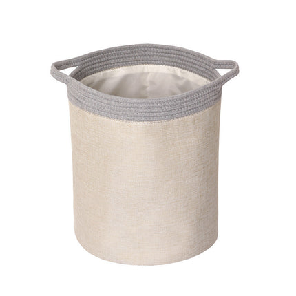 Nordic Style Laundry Basket | Foldable Linen-Style Storage – Ikeame