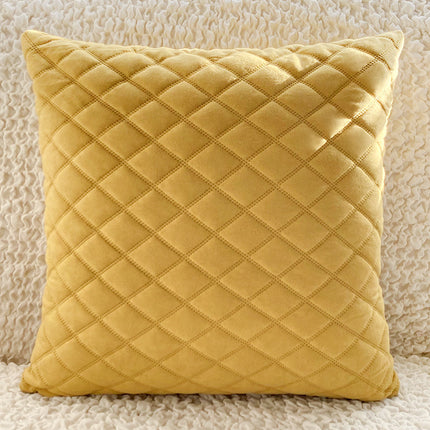 Modern Minimalist Velvet Cushion Covers – Pink, Blue, Gold, Orange, Green, or Sky Blue ✨