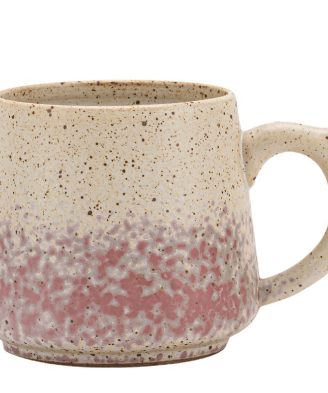 Retro Stoneware Mug | Kiln Glaze Japanese Style Coffee Cup