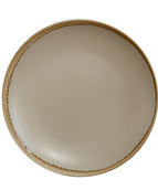 Apricot yellow edge - 1 plate