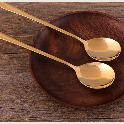 Pure Copper Spoon Supplement Copper Tableware Eating Spoon