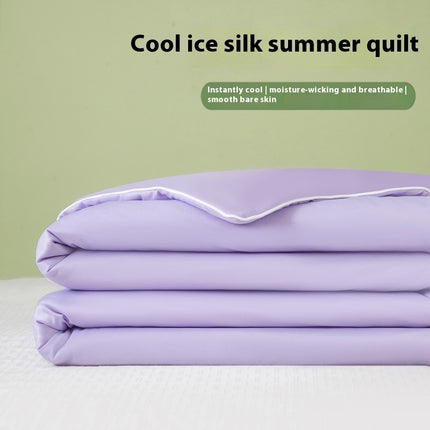 Cooling Quilt | Ice Silk Summer Blanket