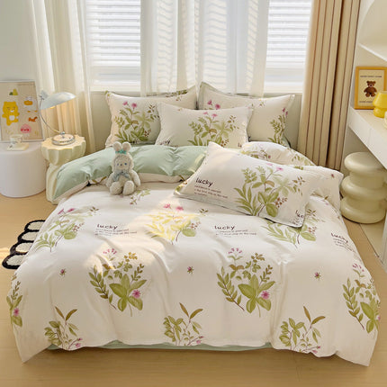 Household bedding student single minimalist style quilt cover sheets – Trendy & Practical for Daily Living