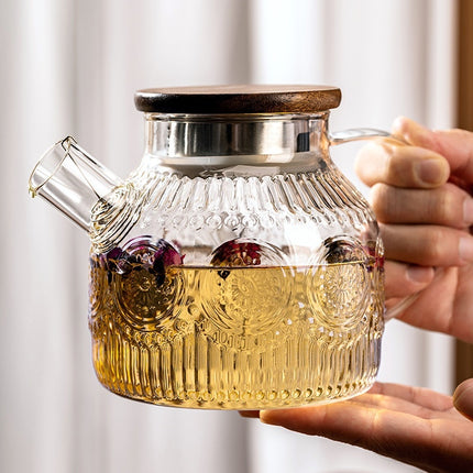High-borosilicate Glass Cold Water Pitcher High-temperature Resistant