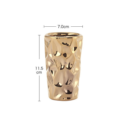 Creative Golden Ceramic Bathroom Toilet Set