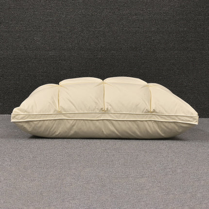 White goose down cotton single household sleep aid pillow – Trendy & Practical for Daily Living