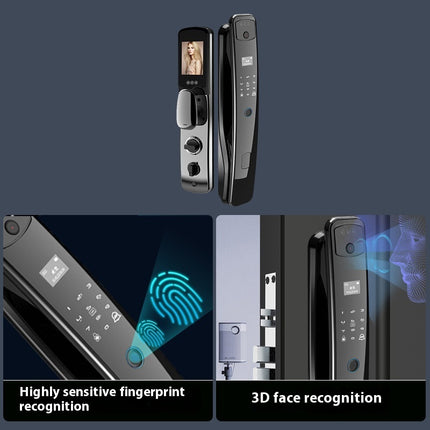 Smart Home Lock – Fingerprint, Camera & 3D Facial Recognition | 3 Models