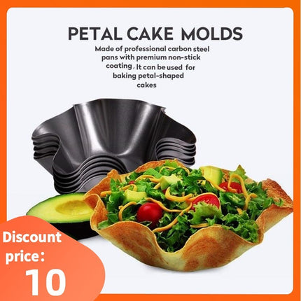 Non-Stick Fluted Tortilla Shell Maker 🌮 – Bake Crunchy Tortilla Bowls