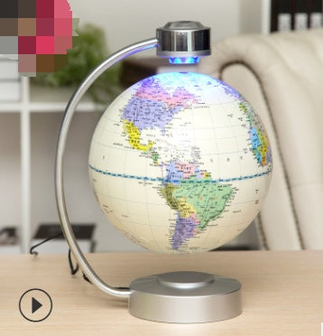 🌍 Magnetic Levitation Globe – The Art of Defying Gravity