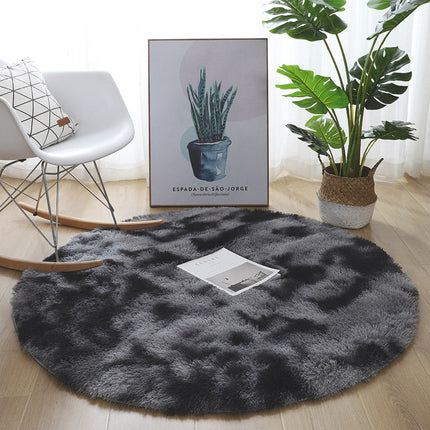 Super Plush Silk Wool Round Rug – Multiple Colours and Sizes
