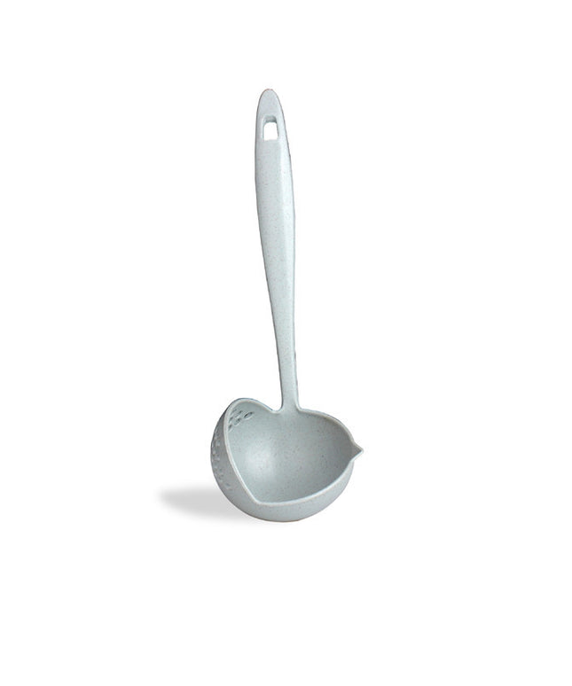Slotted Spoon 🥄 – Long Handle, Blue, Green, Beige or Pink