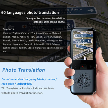 Intelligent Voice Translator – 138+ Languages, Pocket-Sized AI Device | Ikeame