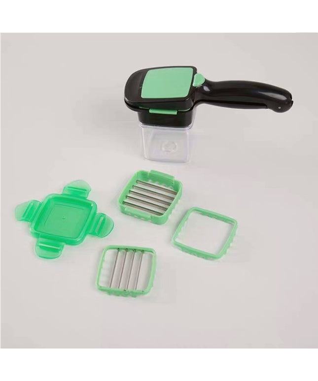 Multifunctional Vegetable Cutter – Press & Slice Kitchen Gadget