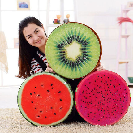 Fruit Slice Cushion Round | Colourful Foam Cushion