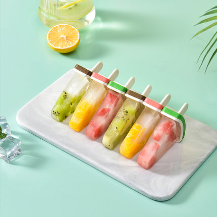 DIY Fruit Ice Lolly Moulds | 4 Grid Ice Cream Mould