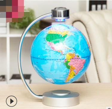 🌍 Magnetic Levitation Globe – The Art of Defying Gravity