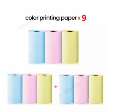 Portable Mini Thermal Label Printer Bluetooth Inkless Pocket Printer