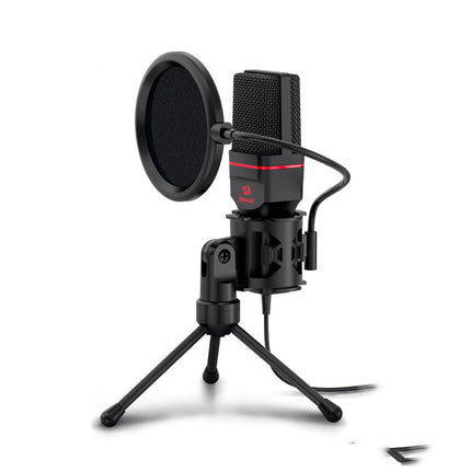 Condenser Microphone with Tripod – Studio-Quality Plug & Play Mic | Ikeame