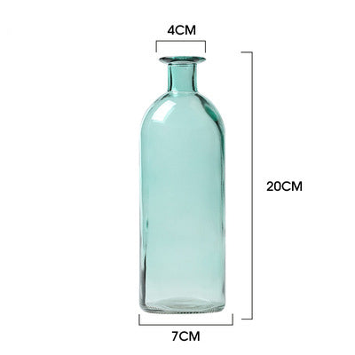 Nordic Glass Vase | Coloured Decorative Flower Vase