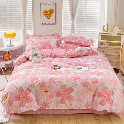 Household bedding student single minimalist style quilt cover sheets – Trendy & Practical for Daily Living
