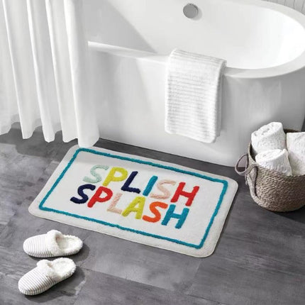 Simple Home Bathroom Non-slip Decorative Floor Mat