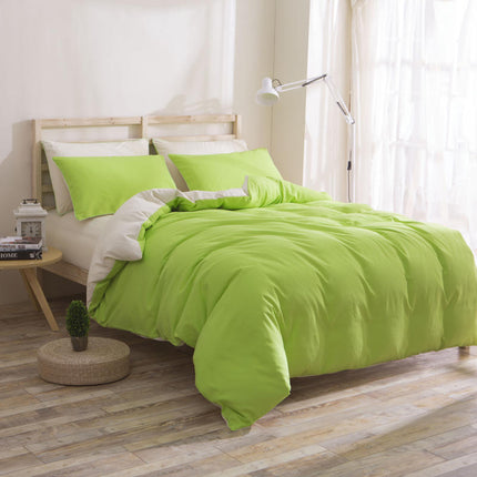Nordic Reversible Bedding Set | Soft Brushed Four Piece Bed Set