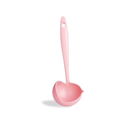 Slotted Spoon 🥄 – Long Handle, Blue, Green, Beige or Pink