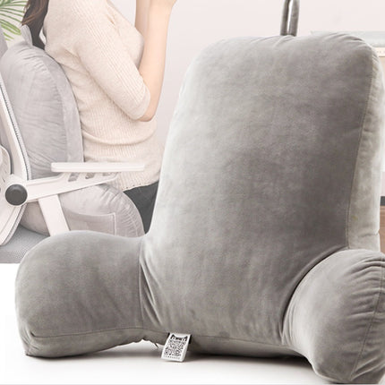 Ergonomic Back Cushion with Armrests | Memory Cotton Support Pillow