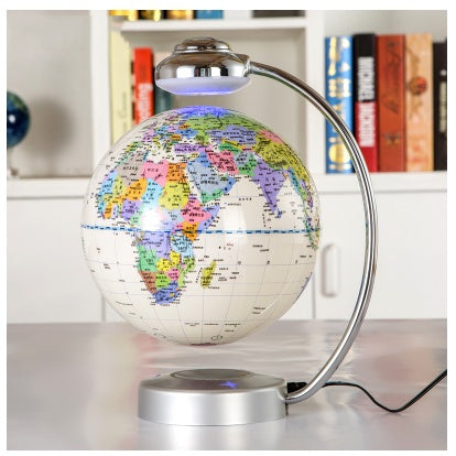 🌍 Magnetic Levitation Globe – The Art of Defying Gravity